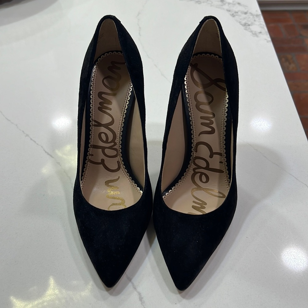 Sam Edelman black heels. Size 8.5. Never worn
